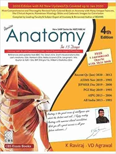 Anatomy (New SARP Series for NEET/NBE/Al) 4th Edition