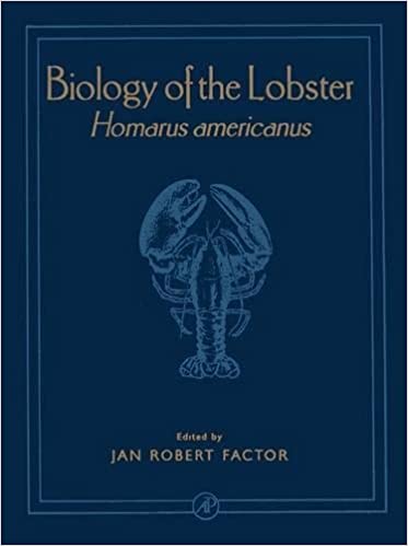 Biology of the Lobster: Homarus Americanus