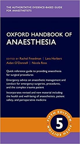 Oxford Handbook of Anaesthesia (Oxford Medical Handbooks) 5th Edition
