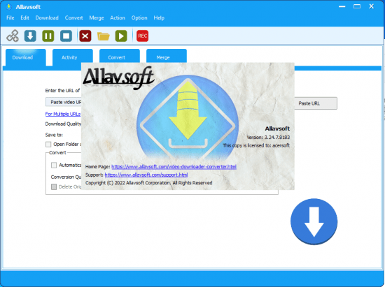 Allavsoft Video Downloader Converter 3.24.7.8183 Multilinguage