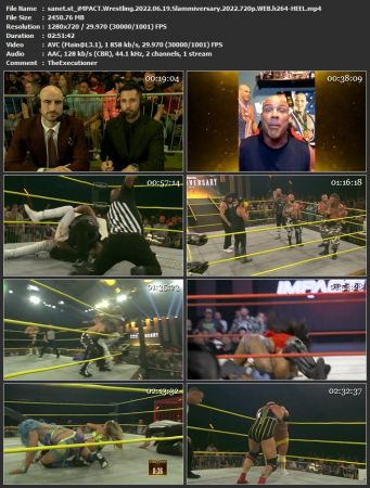 iMPACT Wrestling 2022.06.19 Slammiversary 2022 720p WEB h264-HEEL