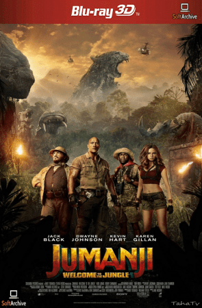 Jumanji Welcome to the Jungle 2017 1080p 3D BluRay Half-SBS x264 DTS-HD MA 7.1-FGT