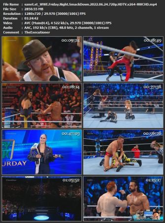 WWE Friday Night SmackDown 2022.06.24 720p HDTV x264-NWCHD