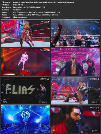 WWE Monday Night Raw 2022.06.20 HDTV x264-NWCHD