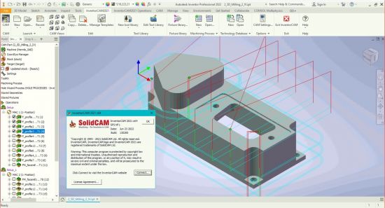 InventorCAM 2021 SP5 HF1 Multilang for Autodesk Inventor