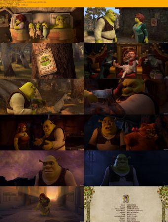 Shrek Quadrilogy 1080p BRRip x264 AC3 DiVERSiTY