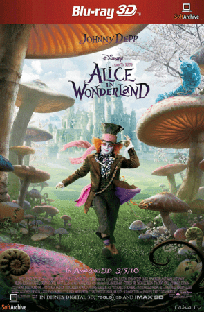 Alice In Wonderland 2010 3D 1080p BluRay Half-OU DTS x264-HDMaNiAcS