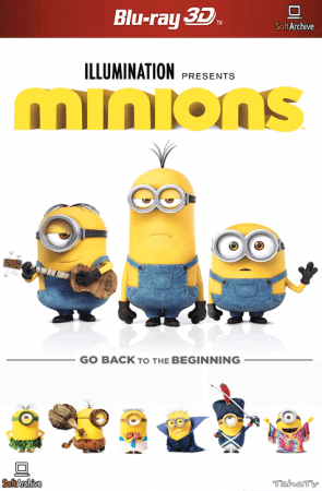 Minions 2015 1080p Half-SBS 3D BluRay x264 DTS-WiKi