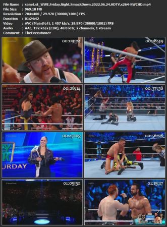 WWE Friday Night SmackDown 2022.06.24 HDTV x264-NWCHD