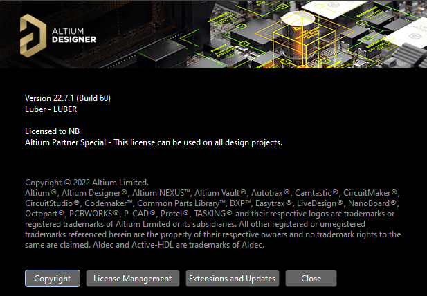 Altium Designer 22.7.1 Build 60 (x64)