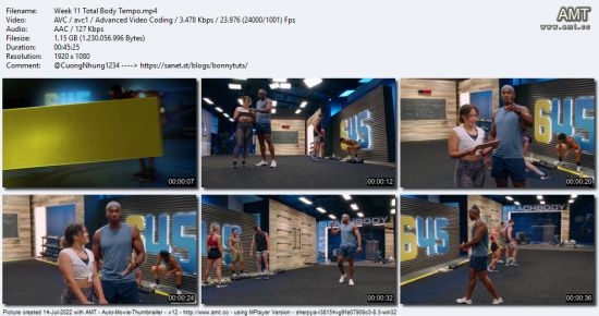 BeachBody - 645 - Week 11