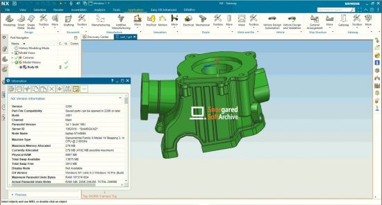 Siemens NX 2206 Build 3001 (NX 2206 Series)
