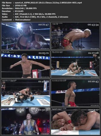 NJPW 2022.07.20 G1 Climax 32 Day 3 WEB h264-HEEL