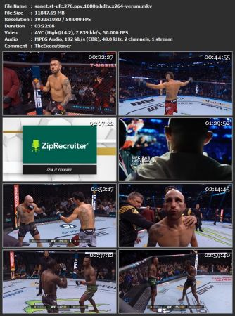 UFC 276 PPV 1080p HDTV x264-VERUM