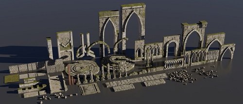 Medieval Fantasy Kitbash