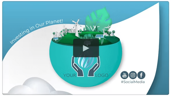 Videohive - Clean Energy Logo Intro - Green Planet Campaign 37738933