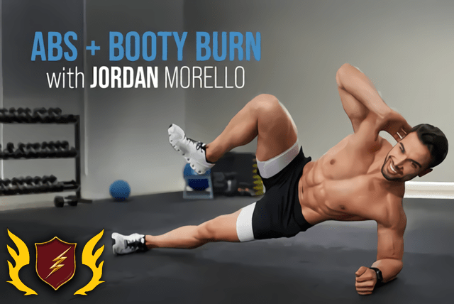 BeachBody - Abs + Booty Burn with Jordan Morello