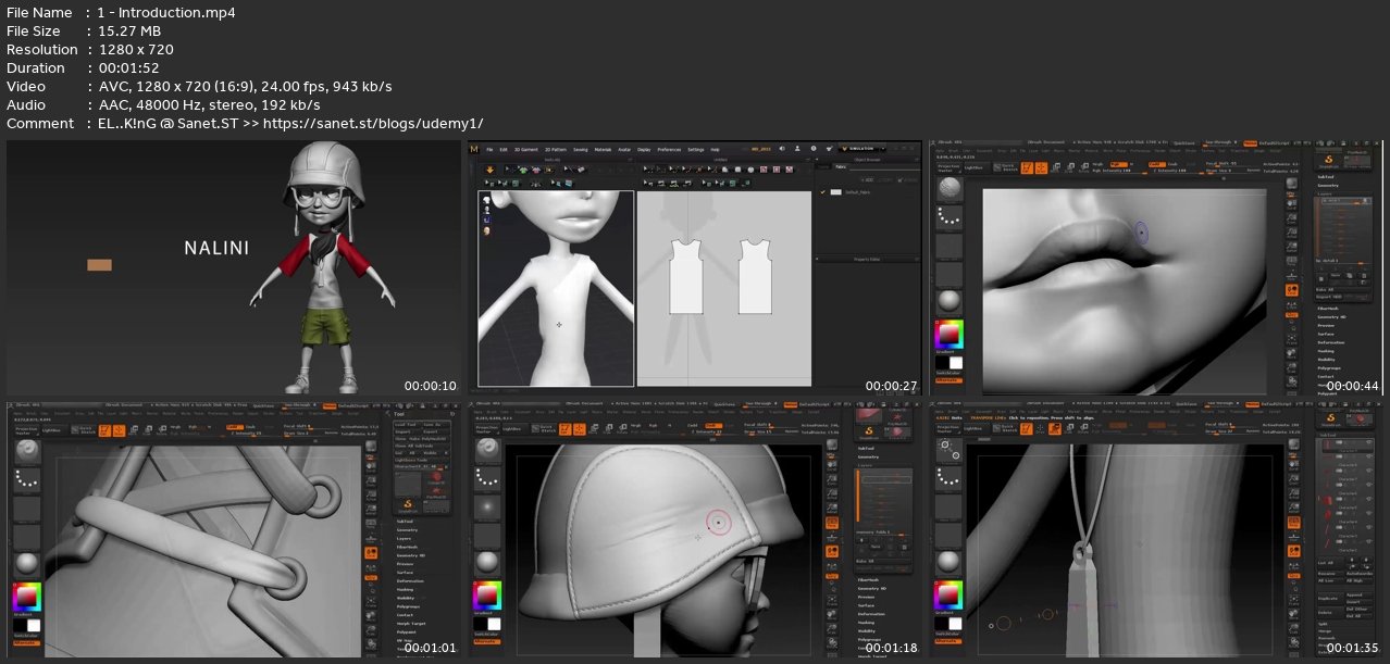 game character sculpting for beginners with zbrush & maya free