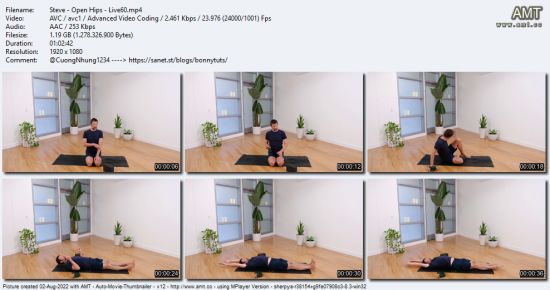 The Collective Yoga - Open Hips with Steve Jones