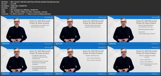 Exam PL-300 Microsoft Power BI Data Analyst (Video)