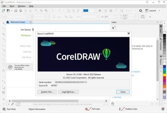 CorelDRAW Graphics Suite 2022 v24.5.0.686 free instals