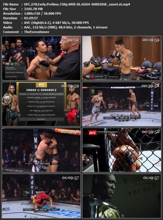 UFC 278 Early Prelims 720p WEB-DL H264-SHREDDiE