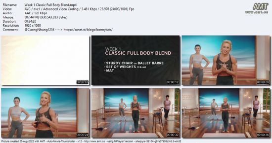 BeachBody - Barre Blend - Phase 1 (Week 1)