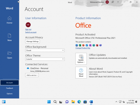 Windows 11 Pro21H2 Build 22621.382 (No TPM Required) With Office 2021 Pro Plus Preactivated