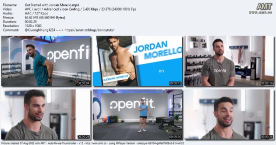 BeachBody - Abs + Booty Burn with Jordan Morello
