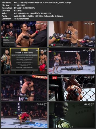 UFC 278 Early Prelims WEB-DL H264-SHREDDiE