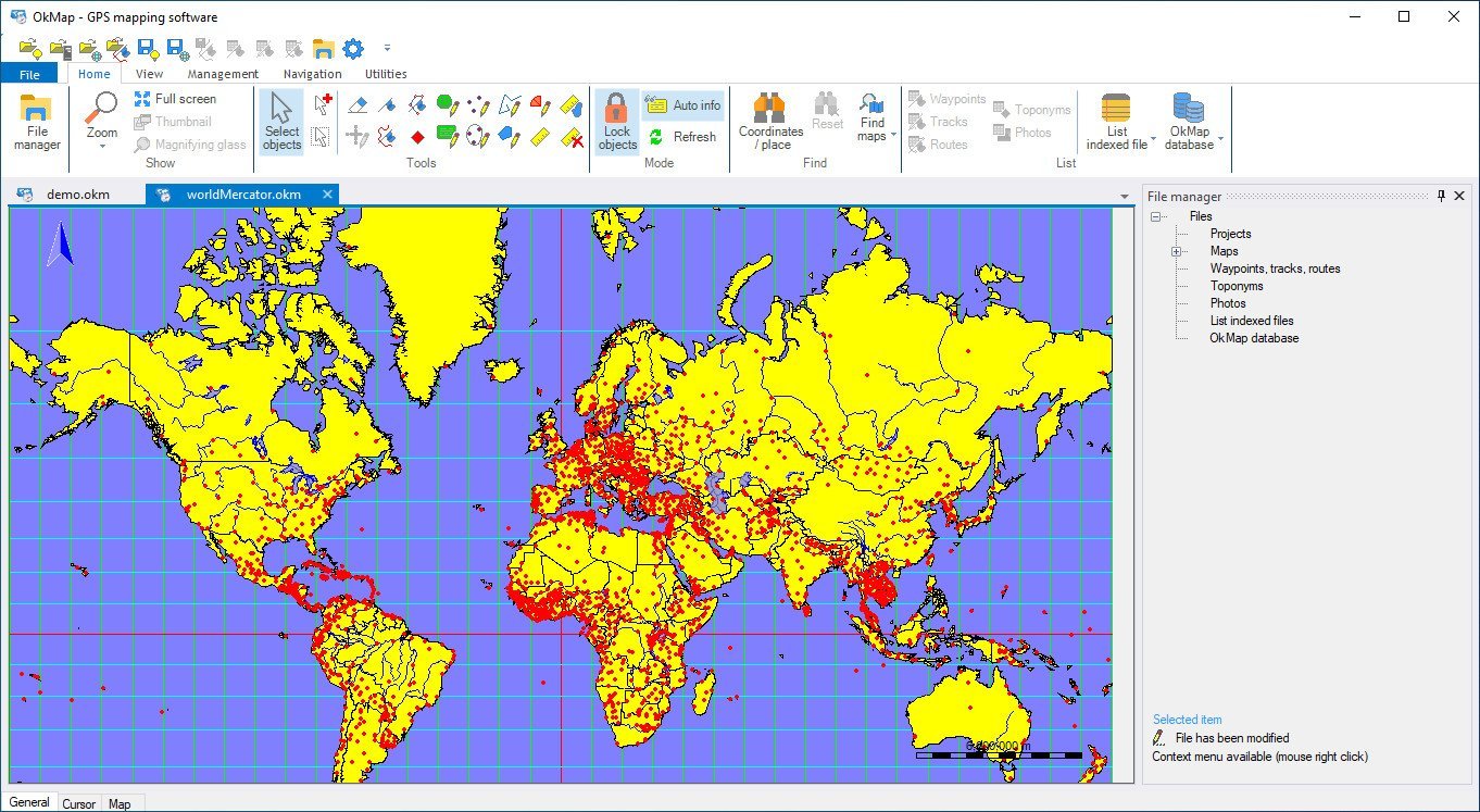OkMap Desktop 17.11 instal the new version for ios