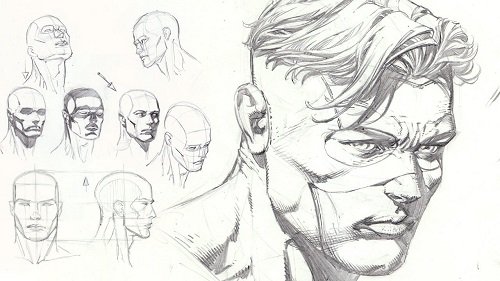 How to Draw Superhero Heads