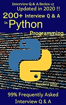 200+ Interview Q &amp; A in Python: 99% Frequently Asked Interview Q &amp; AEPUB