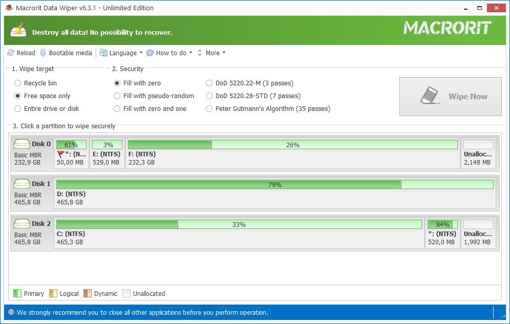Macrorit Data Wiper 6.9 instal the new