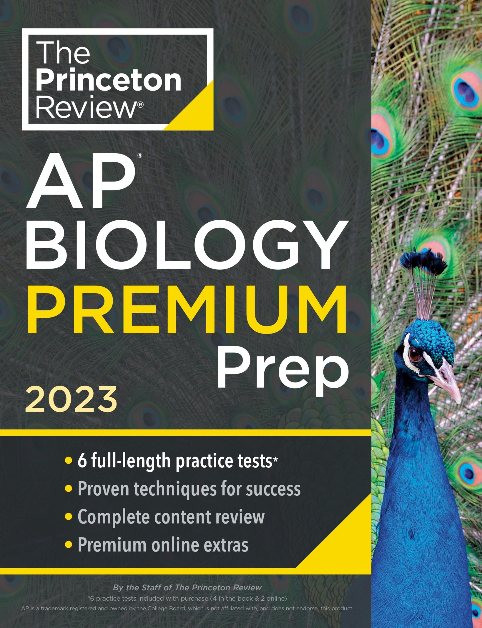 Princeton Review AP Biology Premium Prep, 2023 (College Test