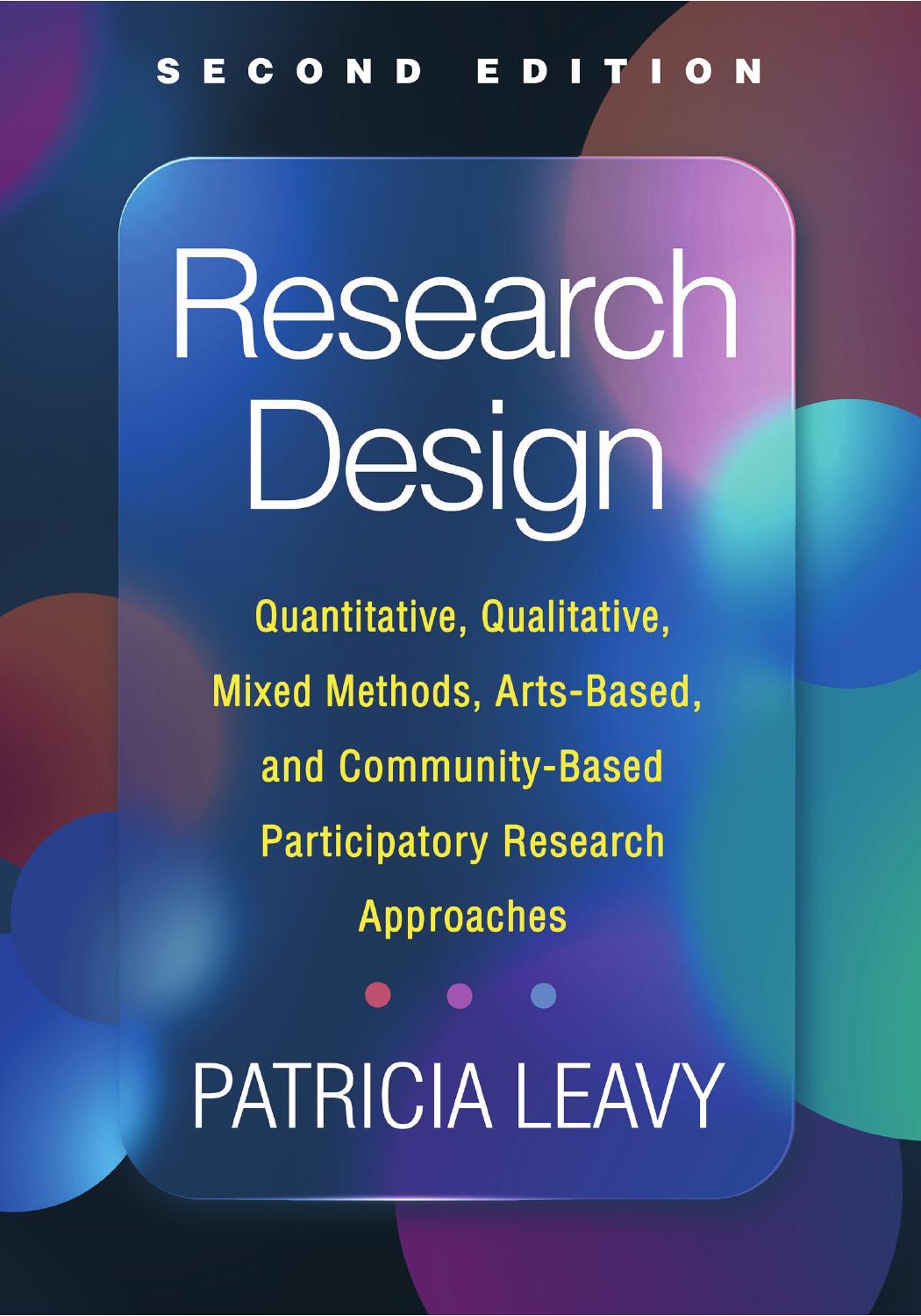 research design qualitative quantitative and mixed methods approaches 2nd edition