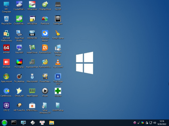 WinPE MCBoot VN Version 9.2.180922