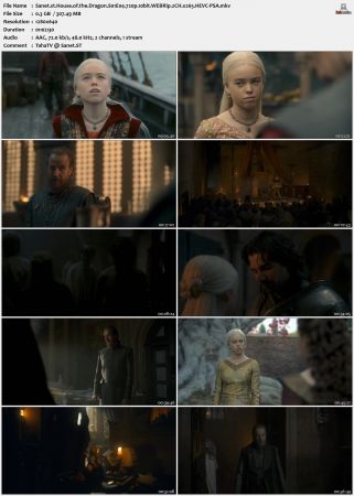 House of the Dragon S01E04 720p WEBRip x265 HEVC-PSA