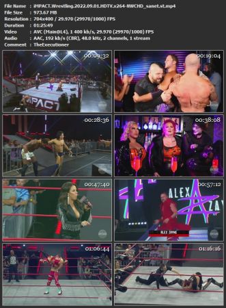 iMPACT Wrestling 2022.09.01 HDTV x264-NWCHD