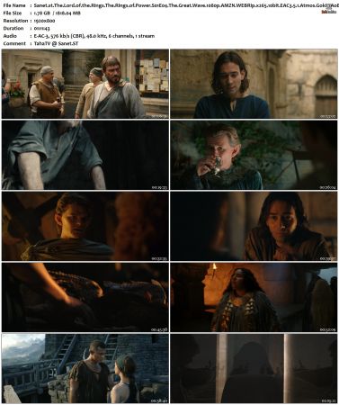 The Lord of the Rings The Rings of Power S01E04 The Great Wave 1080p AMZN WEBRip x265 10bit EAC3 5.1 Atmos Goki TAoE