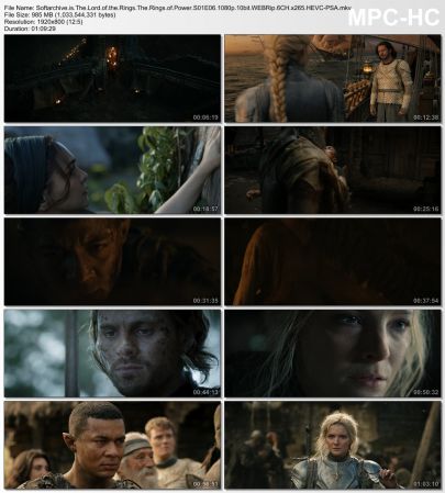 The Lord of the Rings The Rings of Power S01E06 1080p 10bit WEBRip 6CH x265 HEVC-PSA