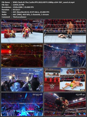 WWE Clash At The Castle PPV 2022 1080p HDTV x264-SkY