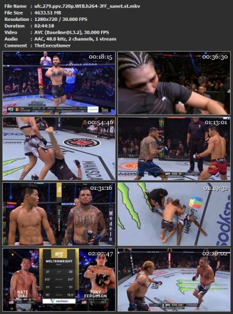 UfC 279 PPV 720p WEB H264-JFF