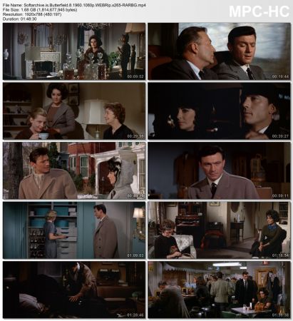 Butterfield 8 1960 1080p WEBRip x265-RARBG