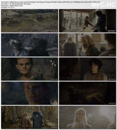 The Lord of the Rings The Rings of Power S01E05 2160p HDR10Plus DV WEBRip 6CH x265 HEVC-PSA