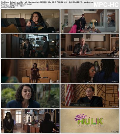 She-Hulk Attorney At Law S01E05 2160p DSNP WEB-DL x265 HEVC 10bit DDP 5.1 Vyndros
