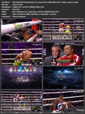 PBC 2022.09.04 Andy Ruiz Jr vs Luis Ortiz 720p WEB x264-Today