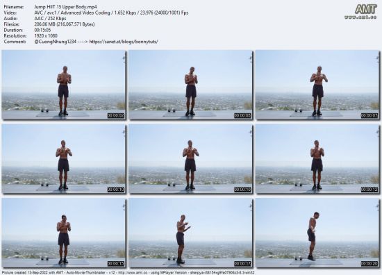 AloMoves - Jump HIIT 15 Upper Body