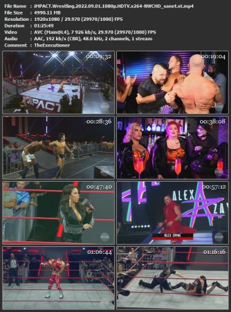  iMPACT Wrestling 2022.09.01 1080p HDTV x264-NWCHD