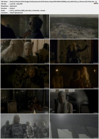 House of the Dragon S01E03 Second of His Name 2160p HDR HMAX WEBRip x265 10bit EAC3 5.1 Atmos Goki TAoE
